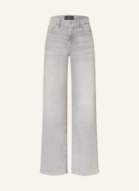 7 For All Mankind Džíny S Širokými Nohavicemi Lotta 3nt silver wash