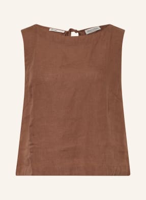 Marc O'polo Leinentop braun