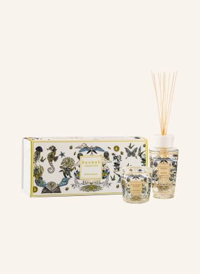 Baobab Collection 2dílná Sada Tomorrowland: Vonná Esence A Vonná Svíčka bílá / zlatá / tmavě modrá