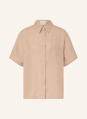 Marc O'polo Hemdbluse Aus Leinen beige