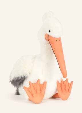 Jellycat Plyšová Hračka Keli Pelican bílá / oranžová / černá