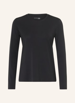 Schiesser Schlafshirt Mix+Relax schwarz