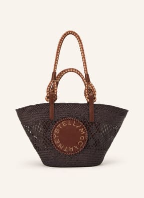 Stella Mccartney Shopper Small Mit Pouch schwarz
