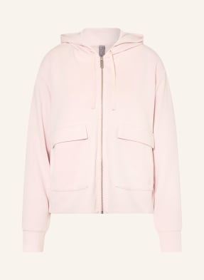 Sweaty Betty Mikina Sand Wash Cloudweight světle růžová