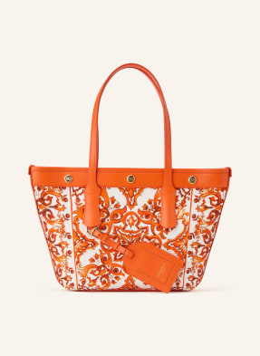 Dolce & Gabbana Shopper Atene Mit Pouch orange