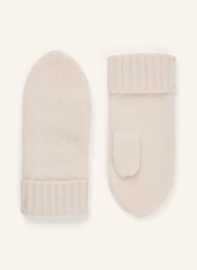 Mrs & Hugs Fäustlinge Aus Cashmere weiss