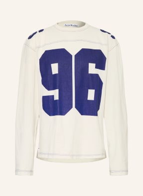 Acne Studios Tričko S Dlouhým Rukávem béžová / modrá
