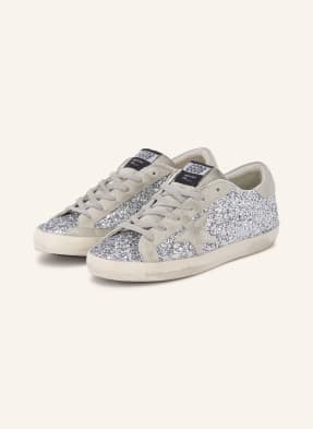 Golden Goose Sneaker Super-Star silber