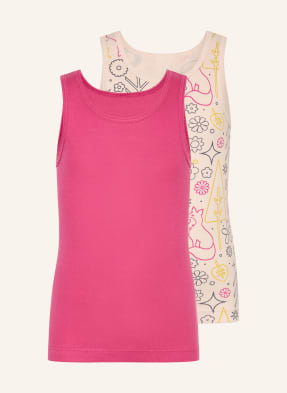 Sanetta 2er-Pack Tops beige