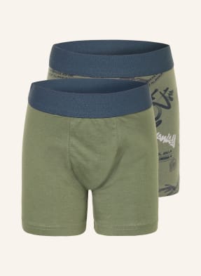 Sanetta 2er-Pack Boxershorts gruen