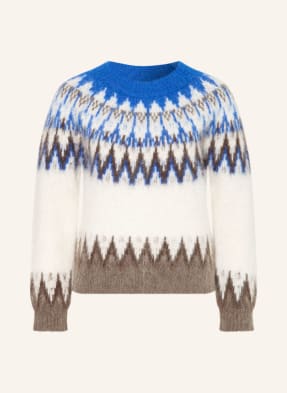 Darling Harbour Pullover Mit Alpaka weiss