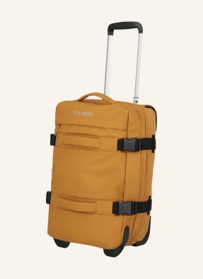 Travelite Kufr Na Kolečkách Bolonia Small tmavě žlutá