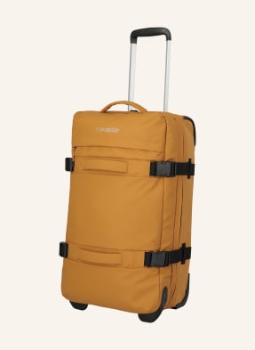 Travelite Kufr Na Kolečkách Bolonia Medium tmavě žlutá