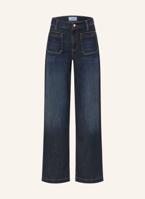 Cambio Wide Leg Jeans Ada blau