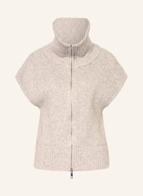 Co'couture Pletená Vesta Rowcc šedá