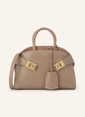Ferragamo Umhängetasche Hug Mini beige