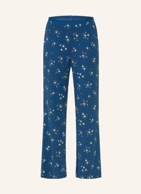 Jockey Spací Kalhoty Twinkle Stars modrá / oranžová / tmavě žlutá