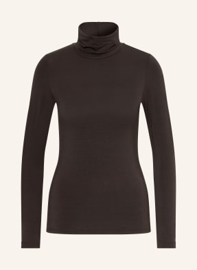 Darling Harbour Rollkragenshirt braun