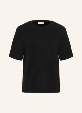 Soft Goat Oversized Pletené Tričko Z Kašmíru černá