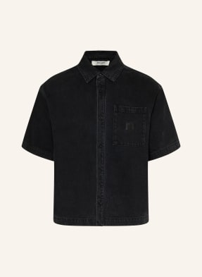 About:Blank Džínová Košile Comfort Fit černá
