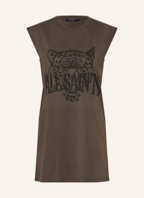Allsaints Jerseykleid Wild Brooke grau