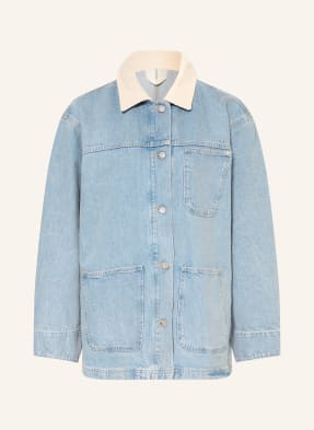 Arket Džínová Bunda Kian 001 denim blue