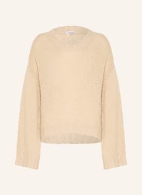 Mrs & Hugs Oversized-Pullover beige