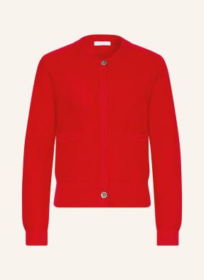 Mrs & Hugs Strickjacke Mit Cashmere rot