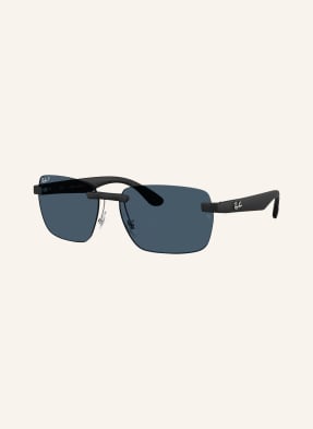 Ray-Ban Sluneční Brýle rb4470ch černá/modrá polarizované