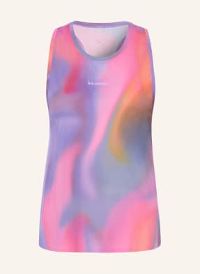 Lululemon Běžecké Tričko W Streaker růžová / oranžová / modrá