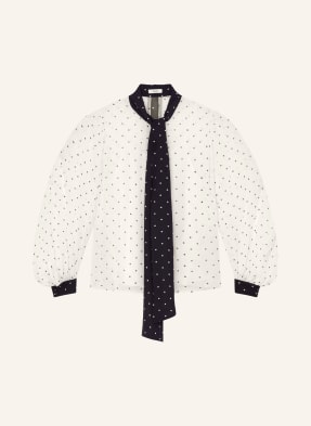 Reiss Schluppenbluse Arial blau