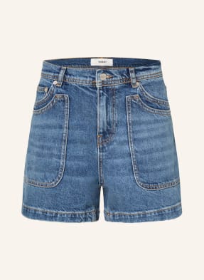 Ba&Sh Džínové Šortky Zevy blue blue jeans