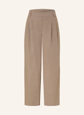 Opus Pants Kalhoty Metta světle hnědá
