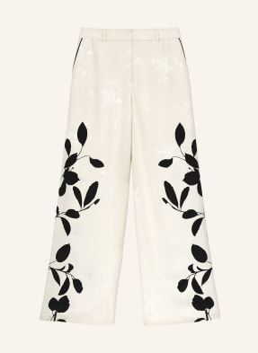 Reiss Marlenehose Delilah Aus Satin schwarz