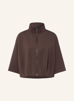 Opus Sweatjacke Galtos Mit 3/4-Arm braun