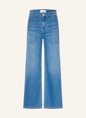 Opus Džíny S Širokými Nohavicemi Miva 70389 mid blue