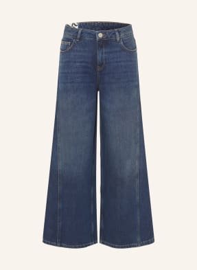 Opus Wide Leg Jeans Meddy blau