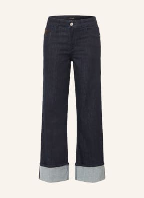 Opus Krátké Džíny Miva 7439 rinsed blue
