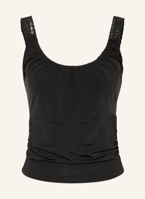 Allsaints Top Celena Mit Spitze schwarz