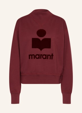 Marant Étoile Mikina Moby tmavě červená