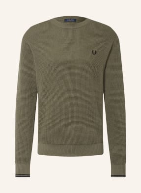 Fred Perry Svetr zelená