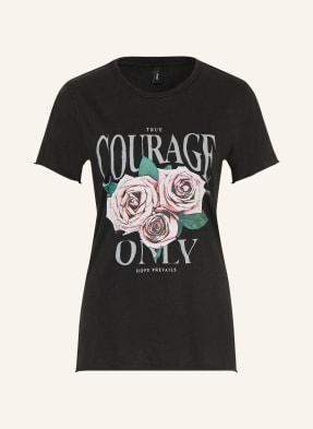 Only T-Shirt schwarz