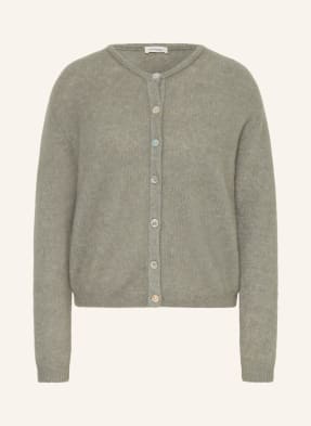 American Vintage Strickjacke Mit Alpaka gruen