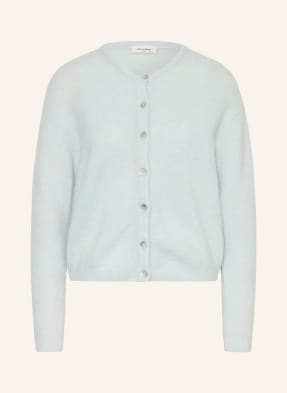 American Vintage Strickjacke Mit Alpaka blau