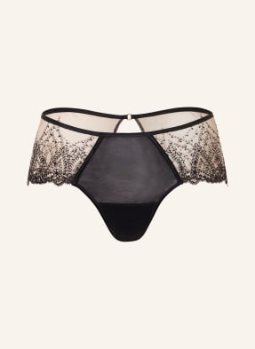 Mey Kalhotky Panty Série Mysterious béžová / černá