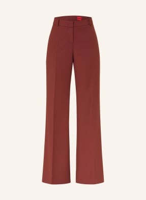 Hugo Bootcut-Hose Hilotinna braun