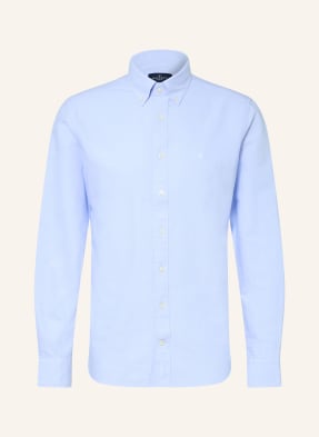 Hackett London Košile Oxford Slim Fit tmavě modrá