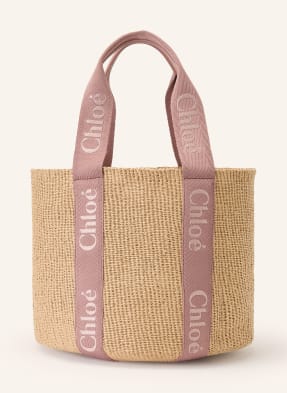 Chloé Shopper Woody 26s nougat
