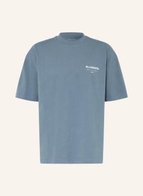 Allsaints T-Shirt Underground blau