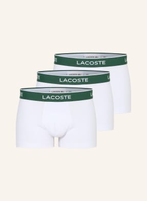 Lacoste 3er-Pack Boxershorts weiss